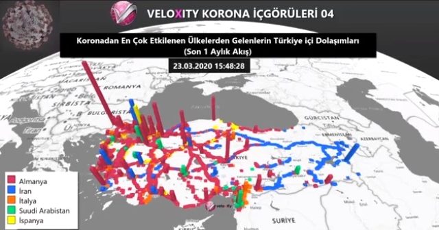 Koronavirüs Türkiye'ye böyle yayıldı! İşte adım adım Covid-19'un rotası