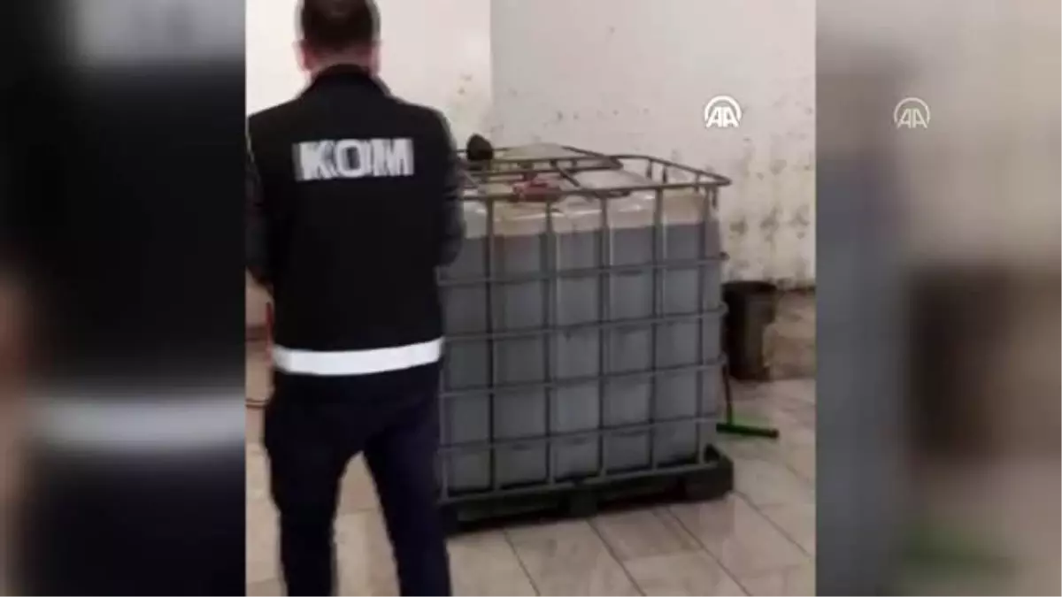 Adana\'da 9 bin 200 litre kaçak akaryakıt ele geçirildi