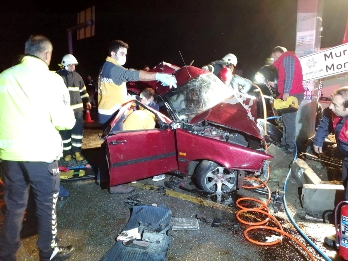 Aydın\'da trafik kazası; 1 ölü, 2 yaralı