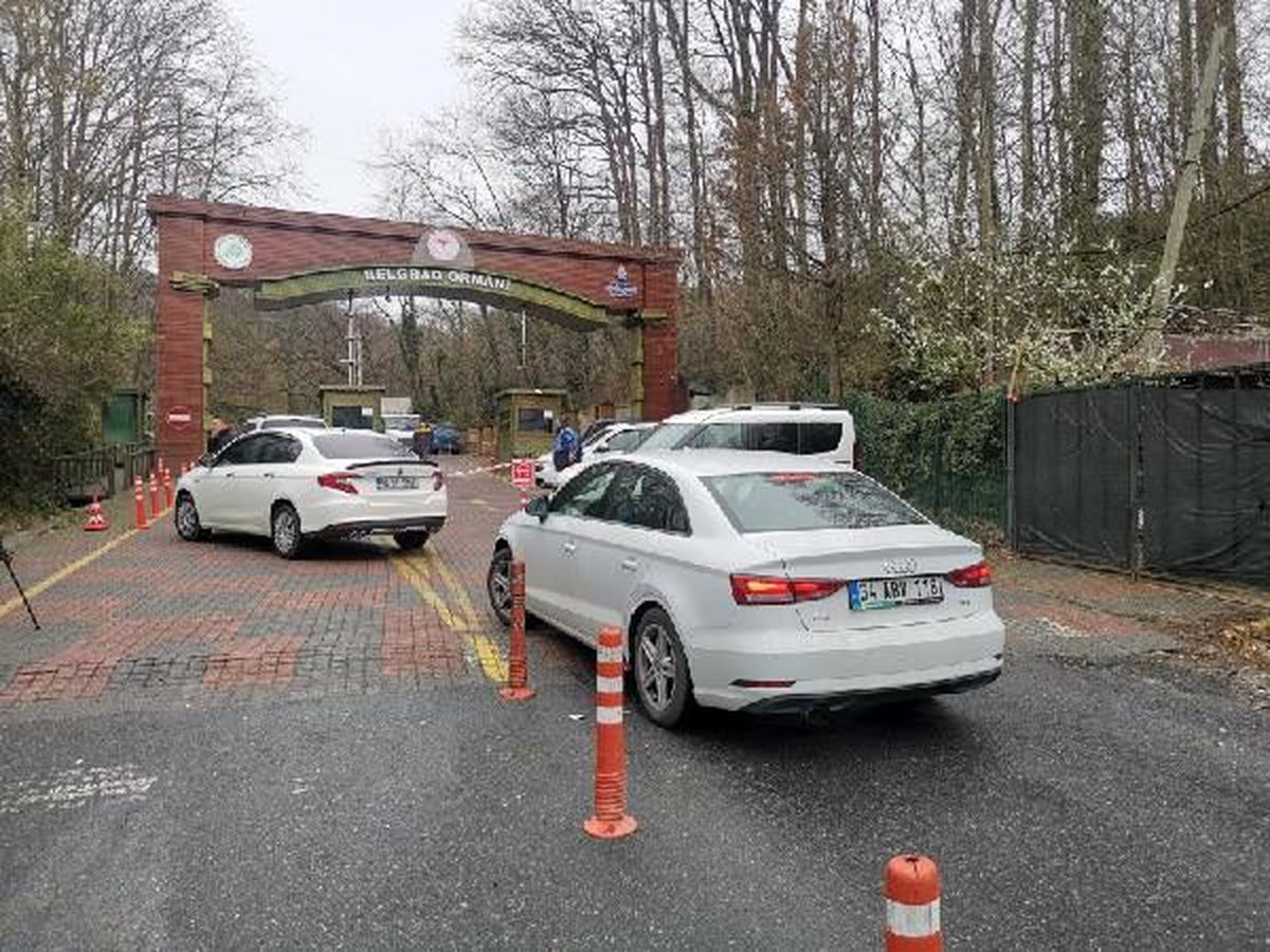 Belgrad Ormanı\'na girişler kapatıldı, gelenler geri döndü