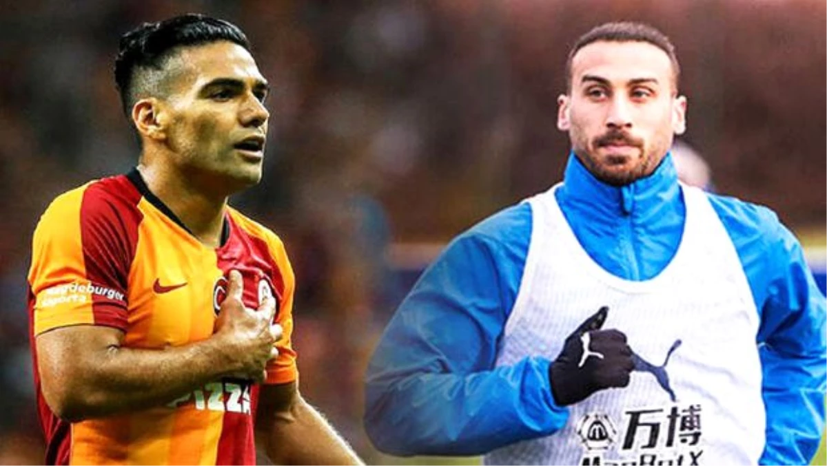 Cenk Tosun\'a canlı yayında Falcao sürprizi!