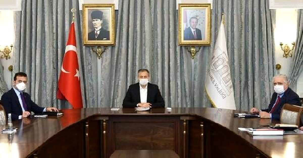 İstanbul Valiliği\'nde "koronavirüs" başlıklı İl İdare Kurulu toplantısı düzenleniyor