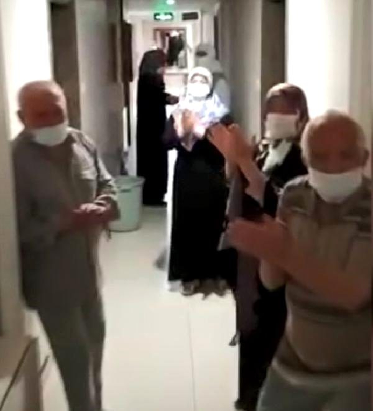 Karantinadaki umrecilerden kurumlara teşekkür alkışı