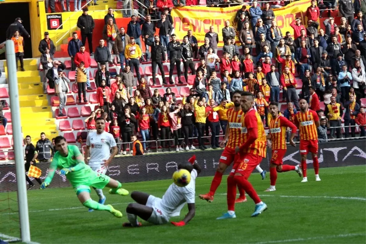 Kayserispor en fazla golü ikinci yarıda yedi