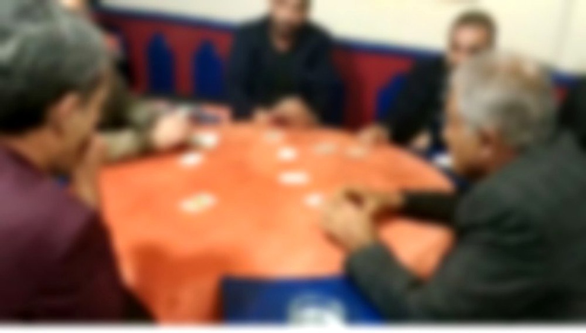 Kızıltepe\'de ofisi kahvehaneye çevirdiler, 28 bin TL ceza yediler