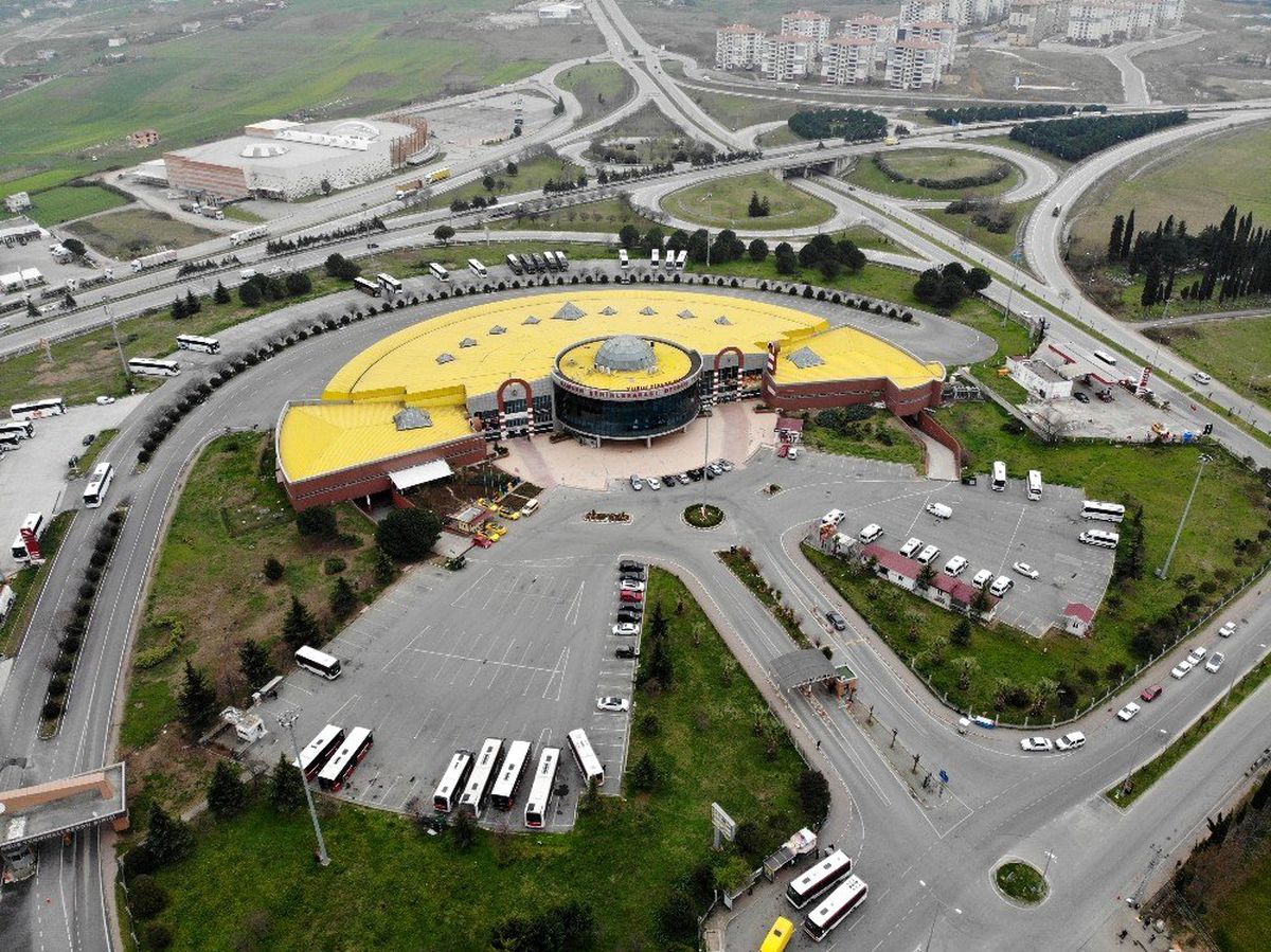 Samsun\'da otogar bomboş