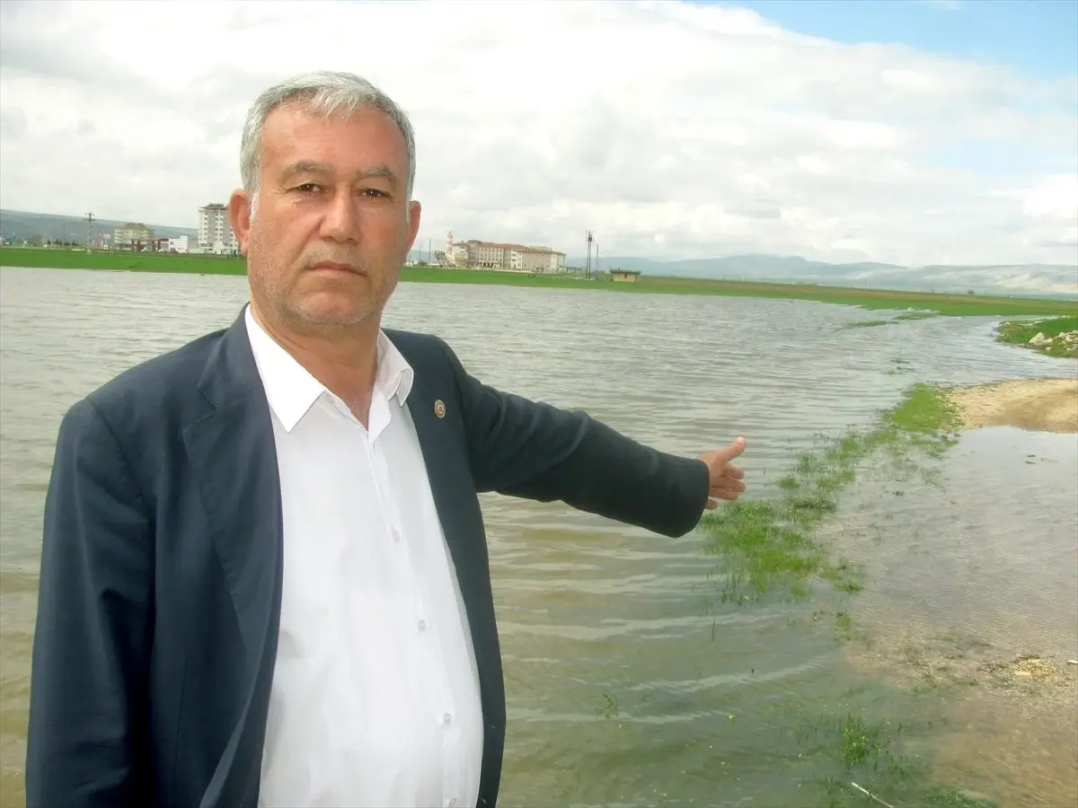 Gaziantep\'te etkili olan yağışlar tarım alanlarına zarar verdi