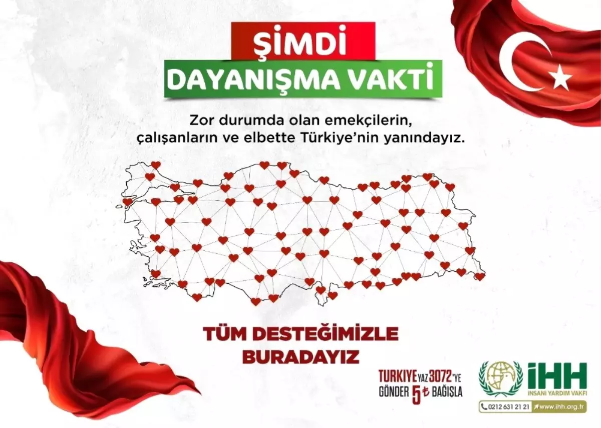 İHH\'dan yardım kampanyası