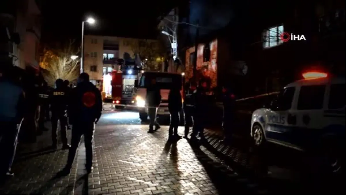 Malatya\'da babasıyla tartışan şahıs oturdukları evi ateşe verdi