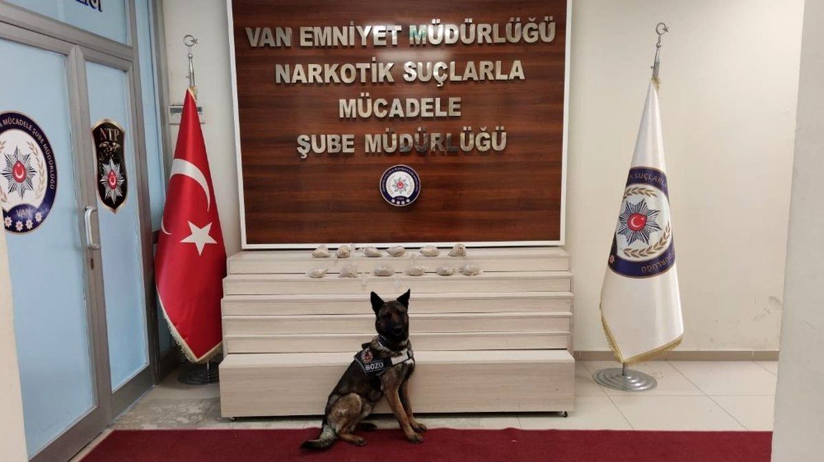 Van\'da eroin operasyonu