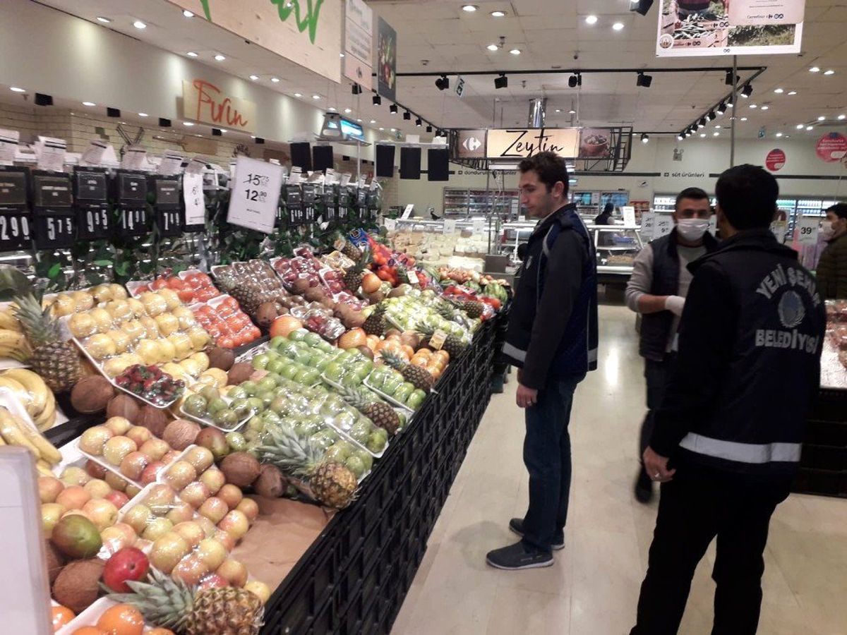 Yenişehir\'de korona virüs denetimi