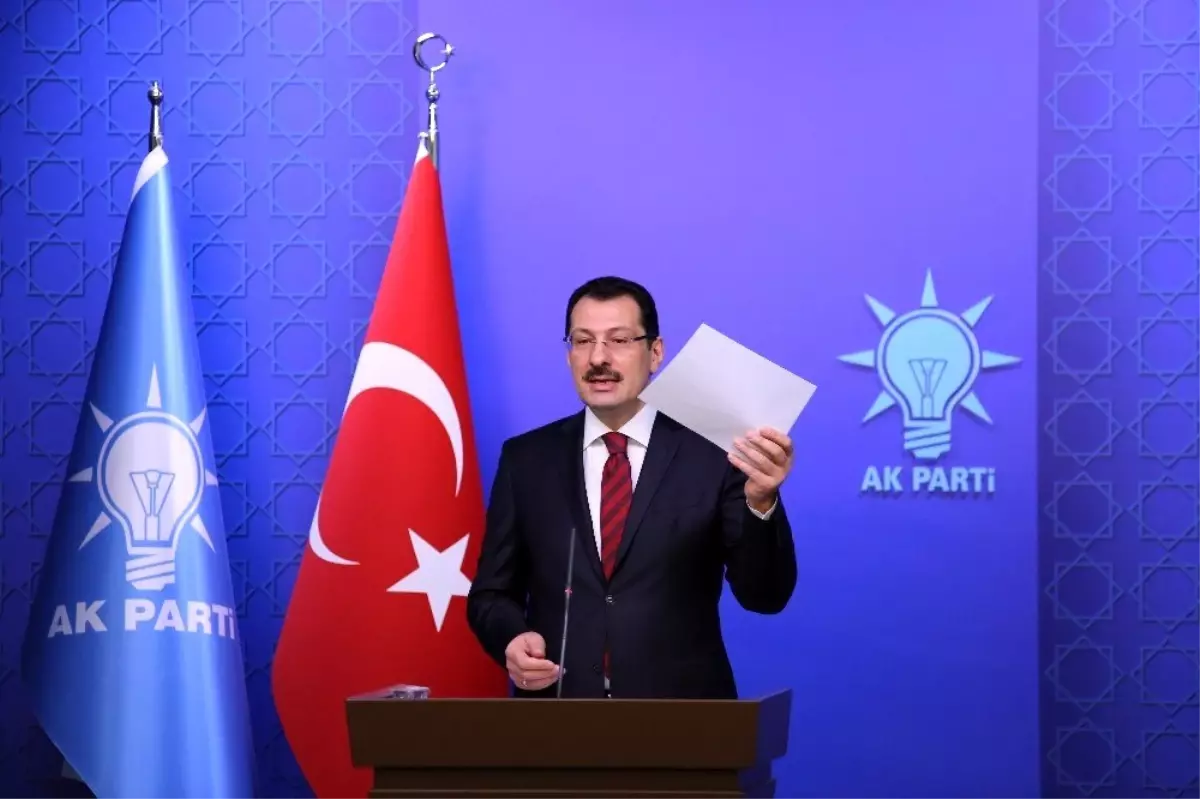 AK Parti Genel Başkan Yardımcısı Ali İhsan Yavuz, sosyal medya hesabı üzerinden duyurdu