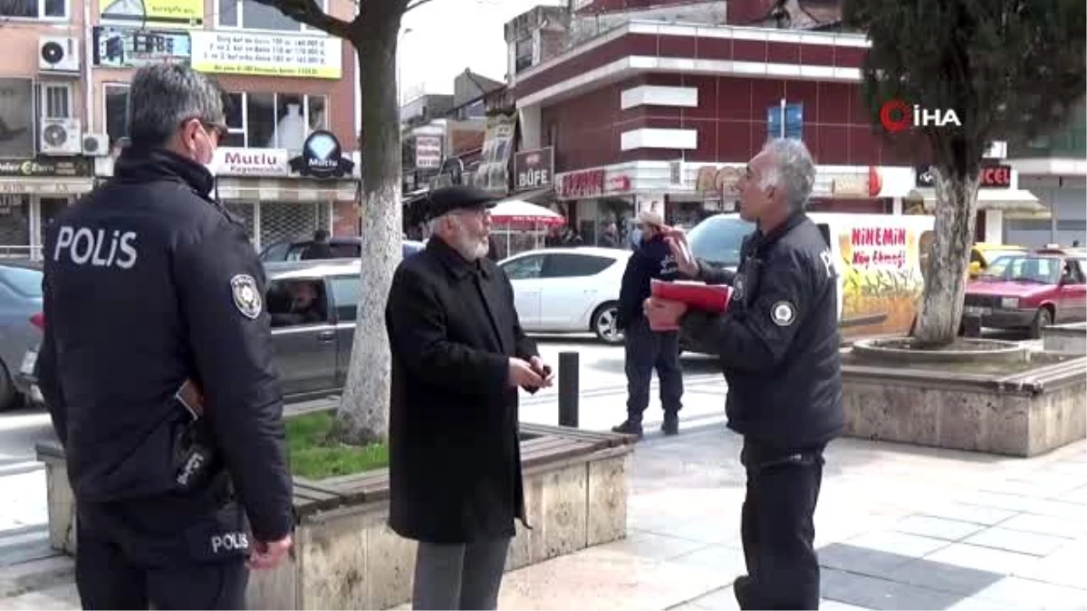 Düzce polisin 82 yaşındaki yaşlı vatandaşla imtihanı