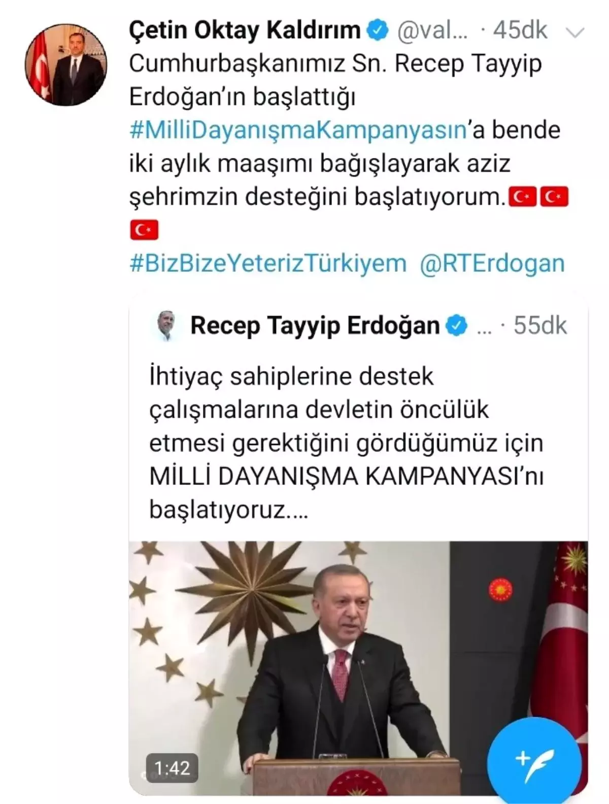 Elazığ\'da Vali, Başkan ve Rektör maaşlarını bağışladı