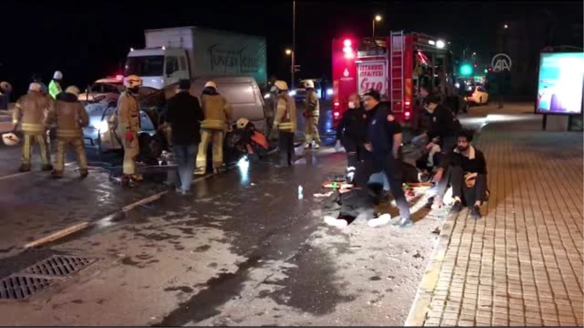 Fatih\'te trafik kazası: 1 ölü, 3 yaralı