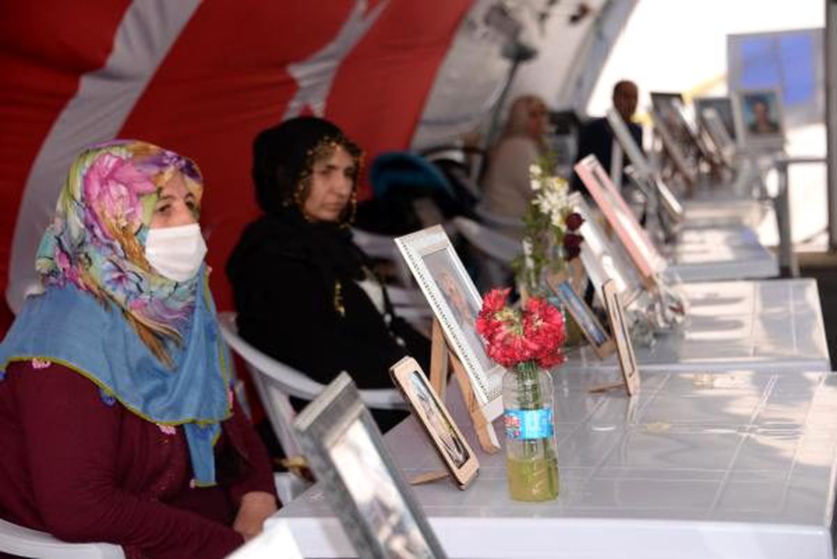 HDP önündeki eylemde 210\'uncu gün