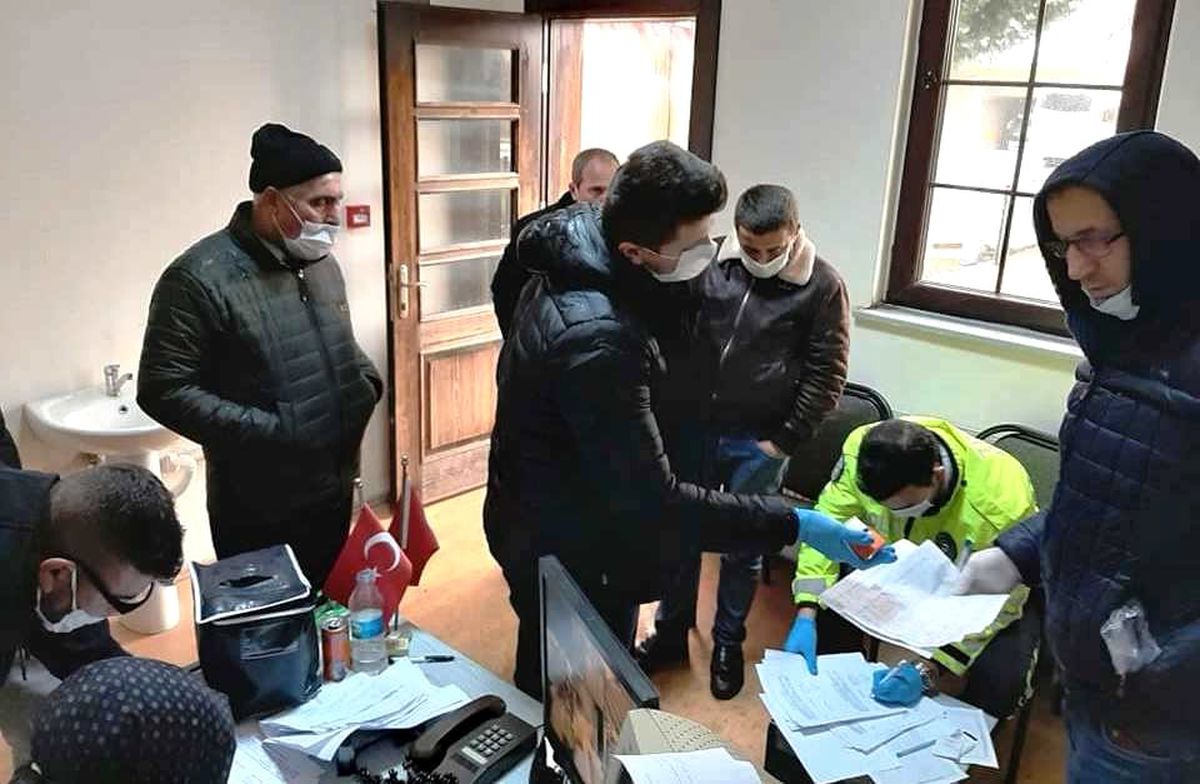 İşçiler memleketlerine gönderildi