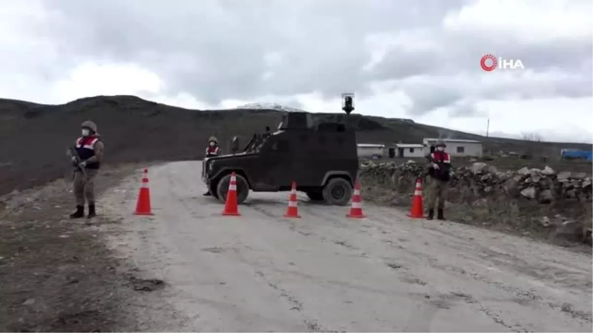 Kars\'ta bir belde üç köy karantinaya alındı