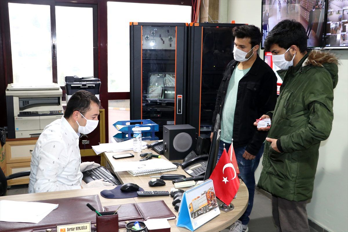 Kastamonu Otogarı\'nda koronavirüs mesaisi