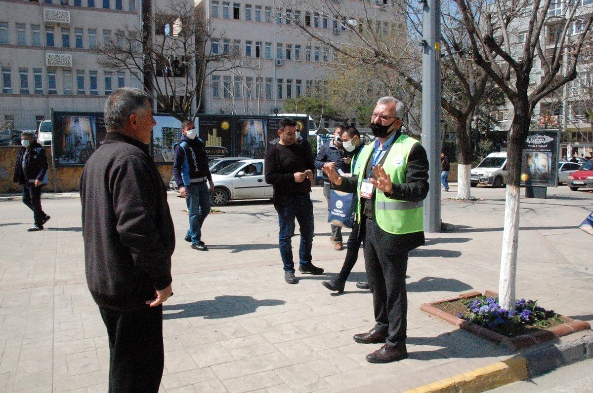 Keşan\'da sosyal mesafe uyarı ve ikaz ekibi oluşturuldu