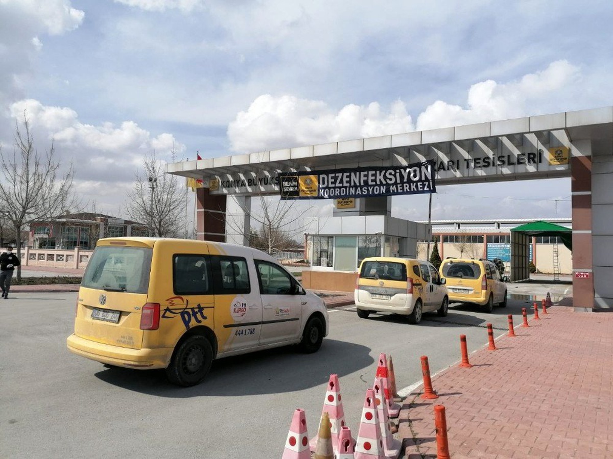 Konya Büyükşehir\'den dezenfeksiyon hizmeti
