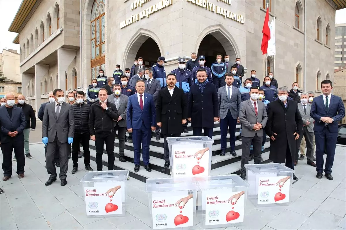 Nevşehir Belediyesi dar gelirliler için "Gönül Kumbarası" kampanyası başlattı