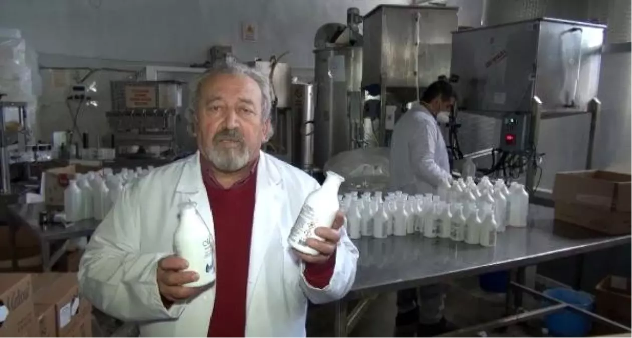 Talepler artınca kozmetik fabrikasında dezenfektan üretmeye başladı