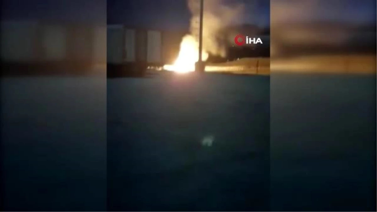 Ağrı\'da doğalgaz boru hattı patladı