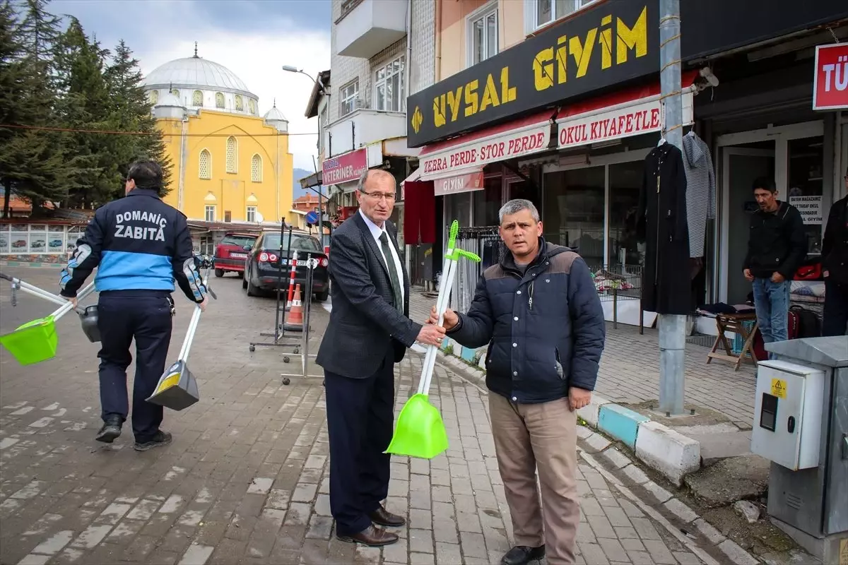 Domaniç\'te belediyeden temizlik kampanyası