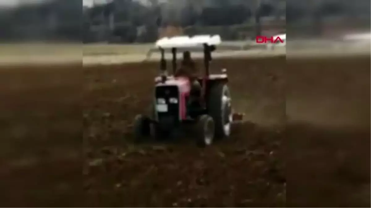 ERZURUM Jandarma evden çıkamayan vatandaşın tarlasını sürdü