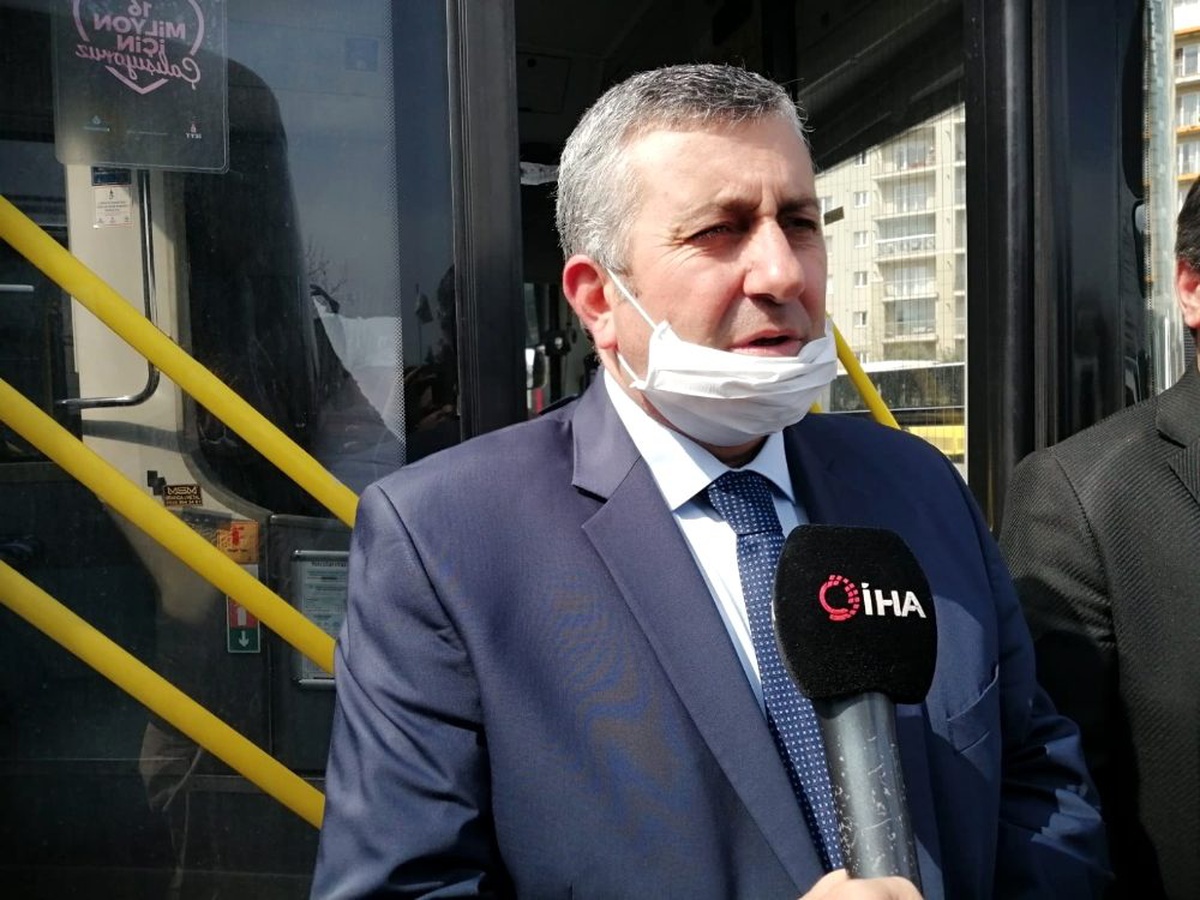 İstanbul\'da Özel Halk Otobüslerinde korona virüs önlemi
