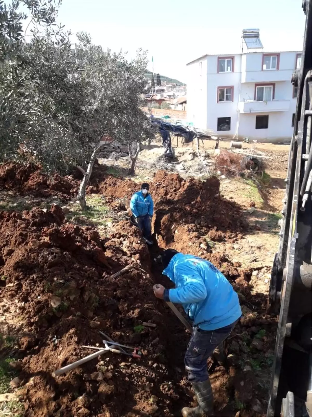 Ozanca Mahallesi\'nde içme suyu hattı yenilendi