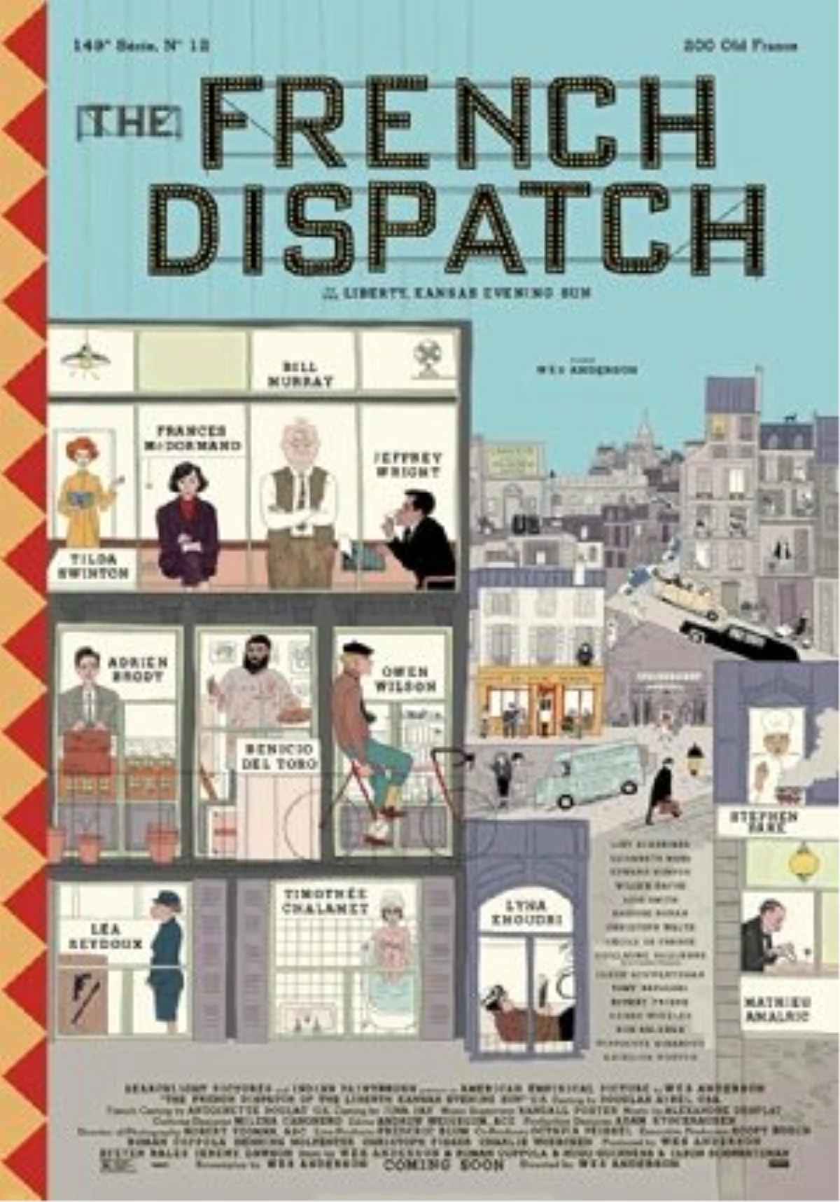 The French Dispatch Filmi