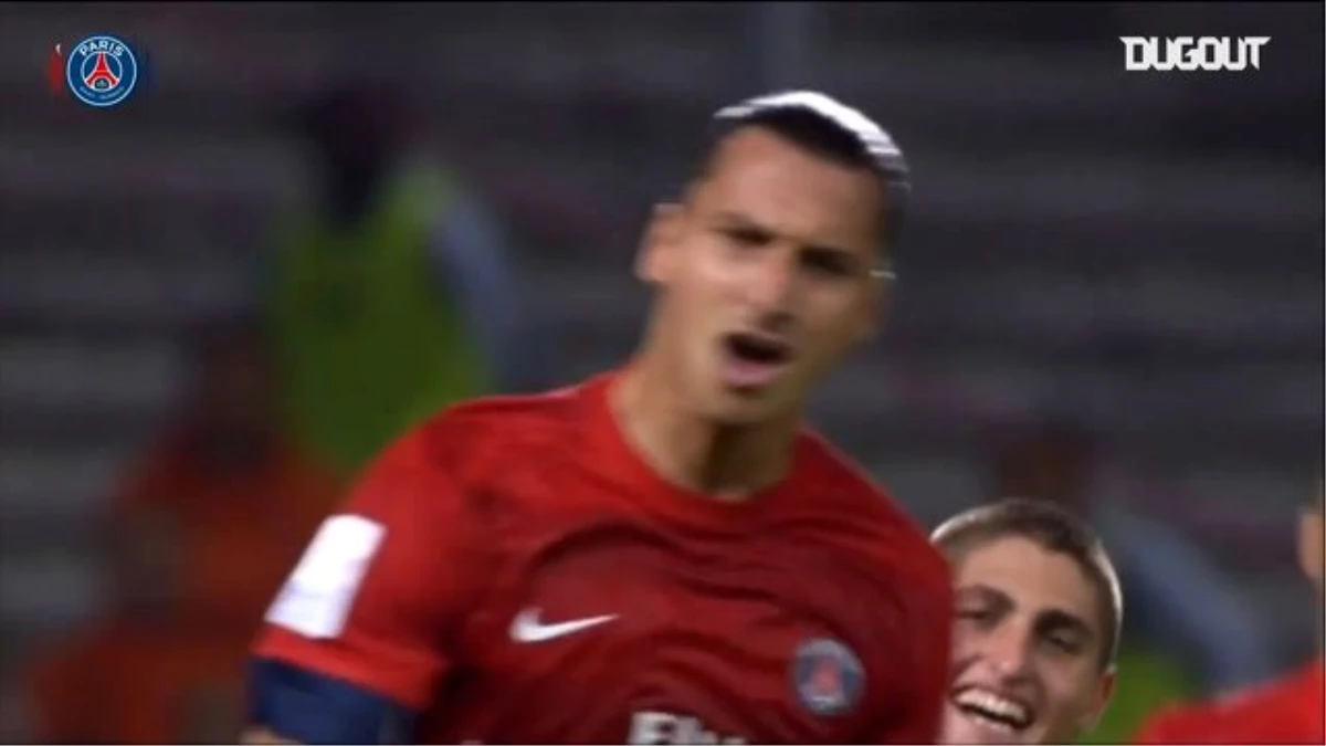 Zlatan İbrahimoviç\'in PSG Formasıyla Attığı Harika Goller