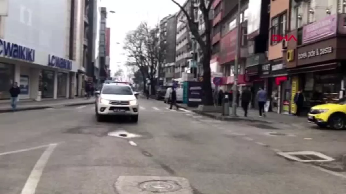 Zonguldak\'ın en işlek caddesi trafiğe kapatıldı