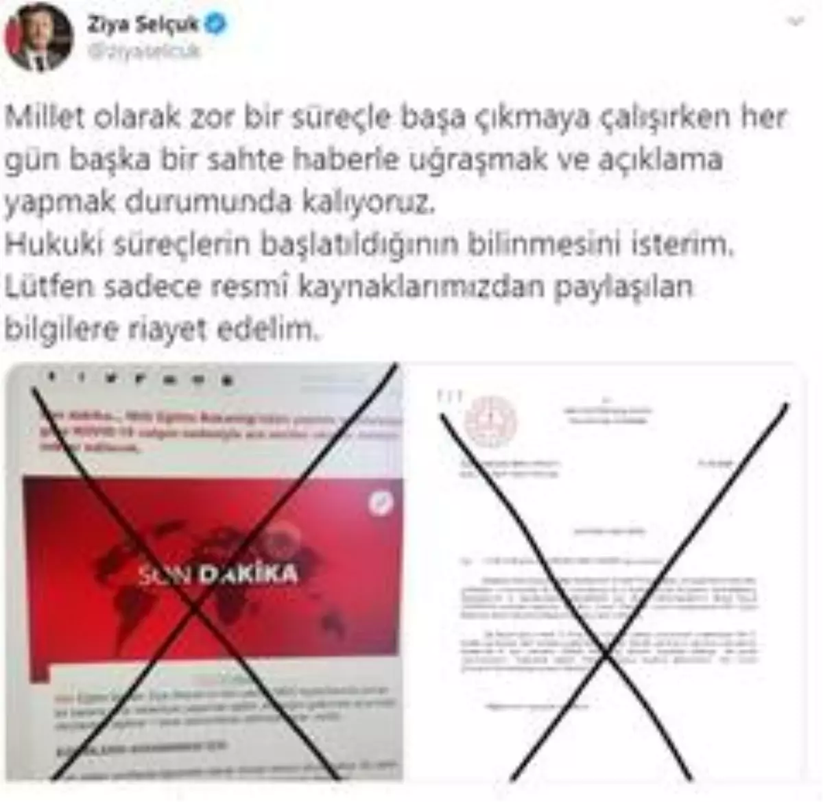 Bakan Selçuk o iddialara yanıt verdi