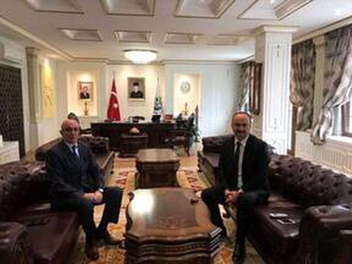 DSİ 11.Bölge Müdürü Kuran, Vali Canalp\'i ziyaret etti
