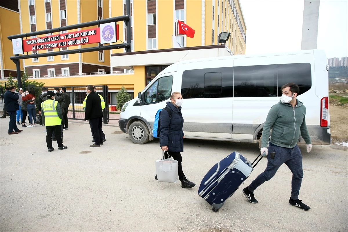 Kocaeli\'de karantina süreleri dolanlar yurtlardan ayrılıyor