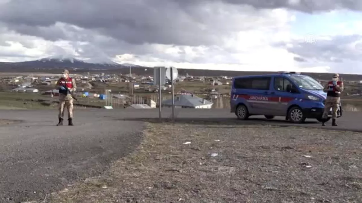 Bir köy daha koronavirüs tedbirleri kapsamında karantinaya alındı