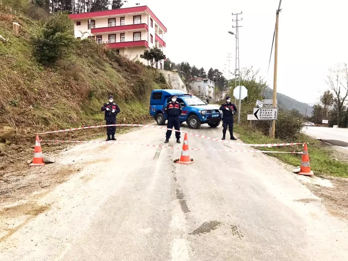 Çatalzeytin\'de bir köy karantinaya alındı