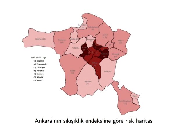 İstanbul ve Ankara'da koronavirüsten etkilenebilecek riskli ilçeler