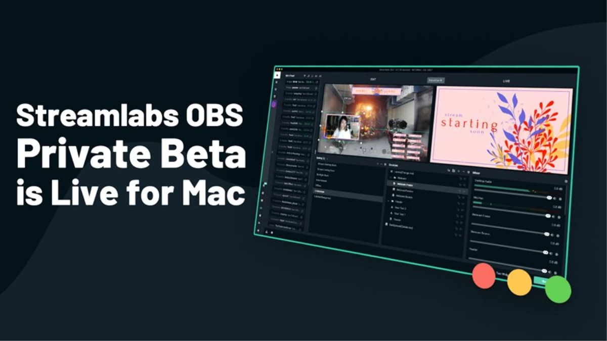 Popüler Canlı Yayın Yazılımı Streamlabs OBS, Artık MacOS\'da