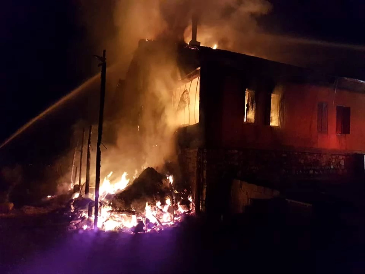 Kartal\'ın eski Belediye Başkanı Öz\'ün malikanesinde yangın çıktı