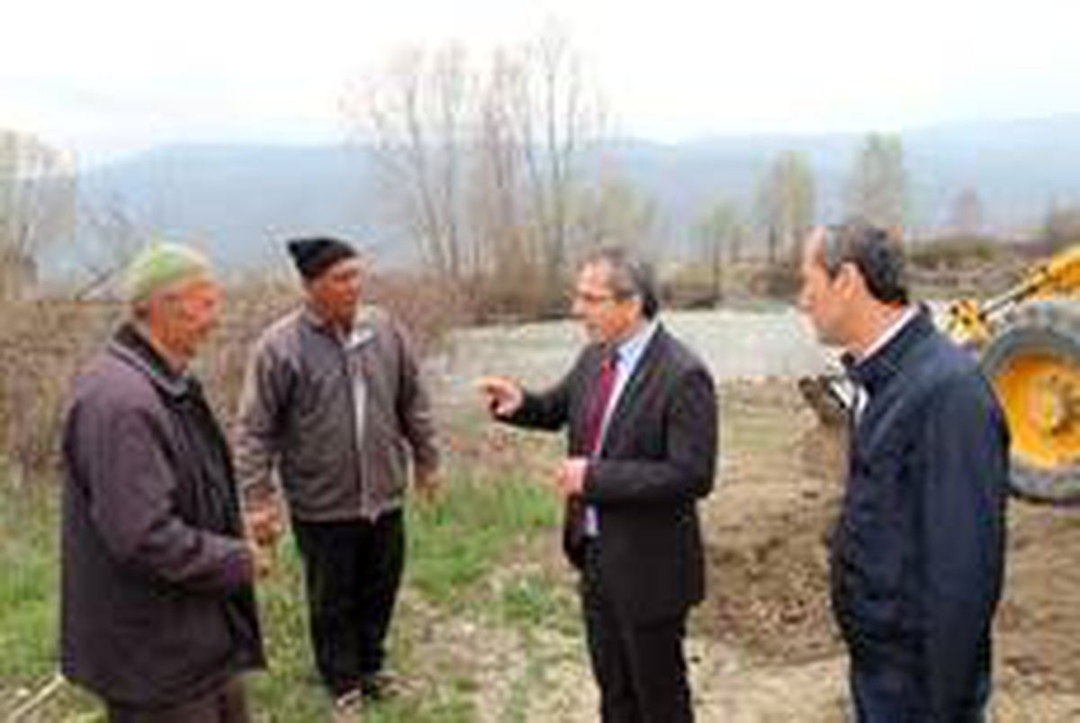 Kaymakam Deniz Pişkin, "Çeltik üreticilerinin yanındayız"