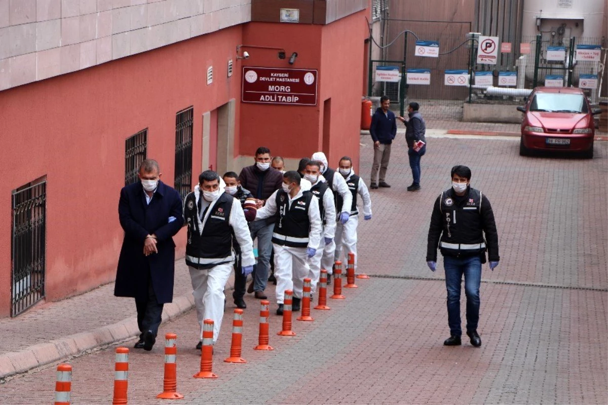 Kayseri\'de silahlı suç örgütüne operasyonda gözaltına alınan 8 kişi adliyeye sevk edildi