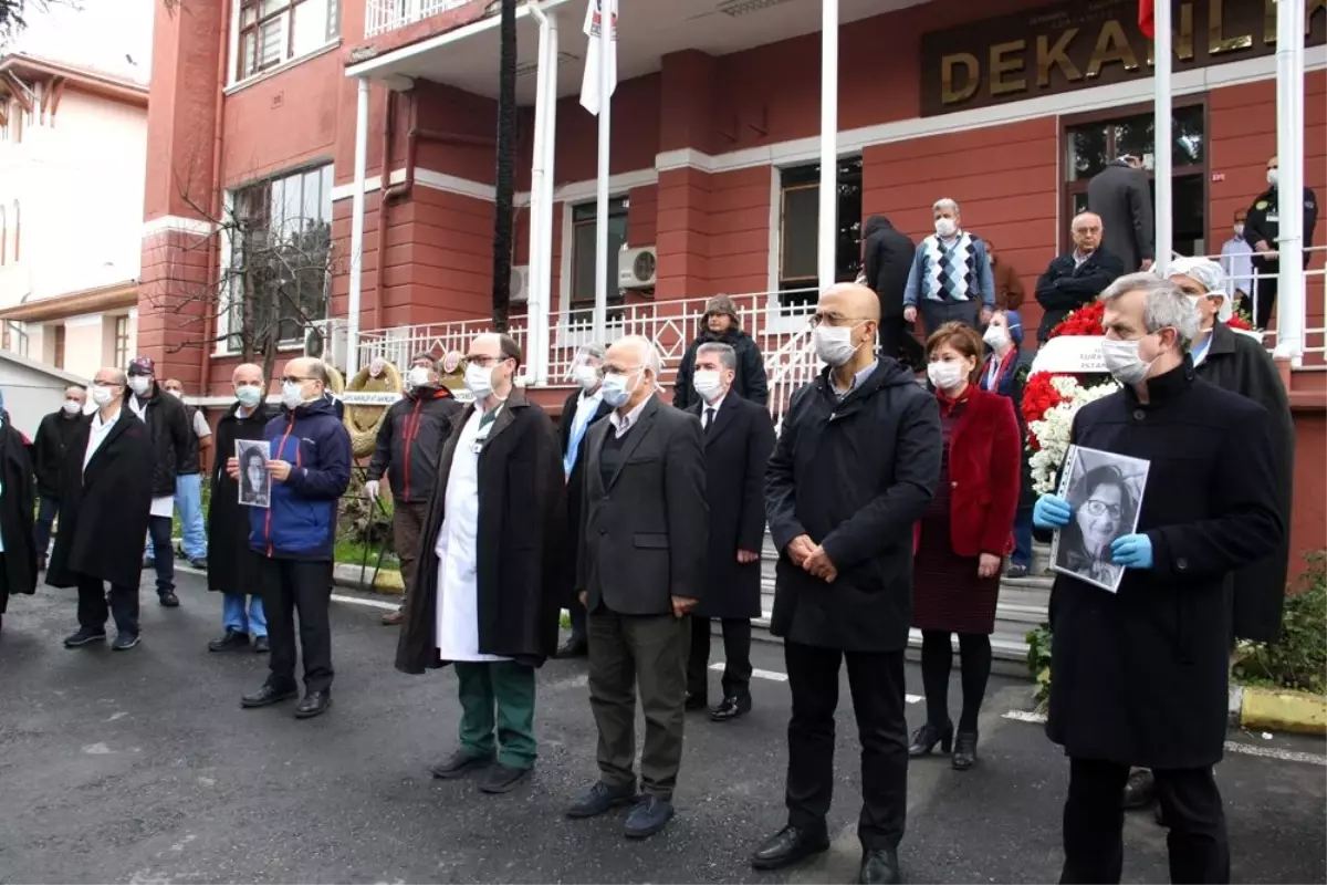 Prof. Dr. Feriha Öz için Cerrahpaşa Tıp Fakültesi\'nde hüzünlü tören