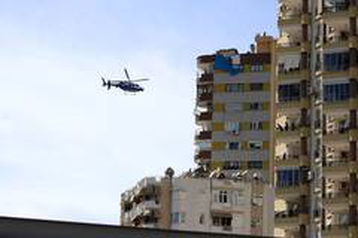 Adana\'da 20 yaş altı ve 65 yaş üstüne helikopterli denetim