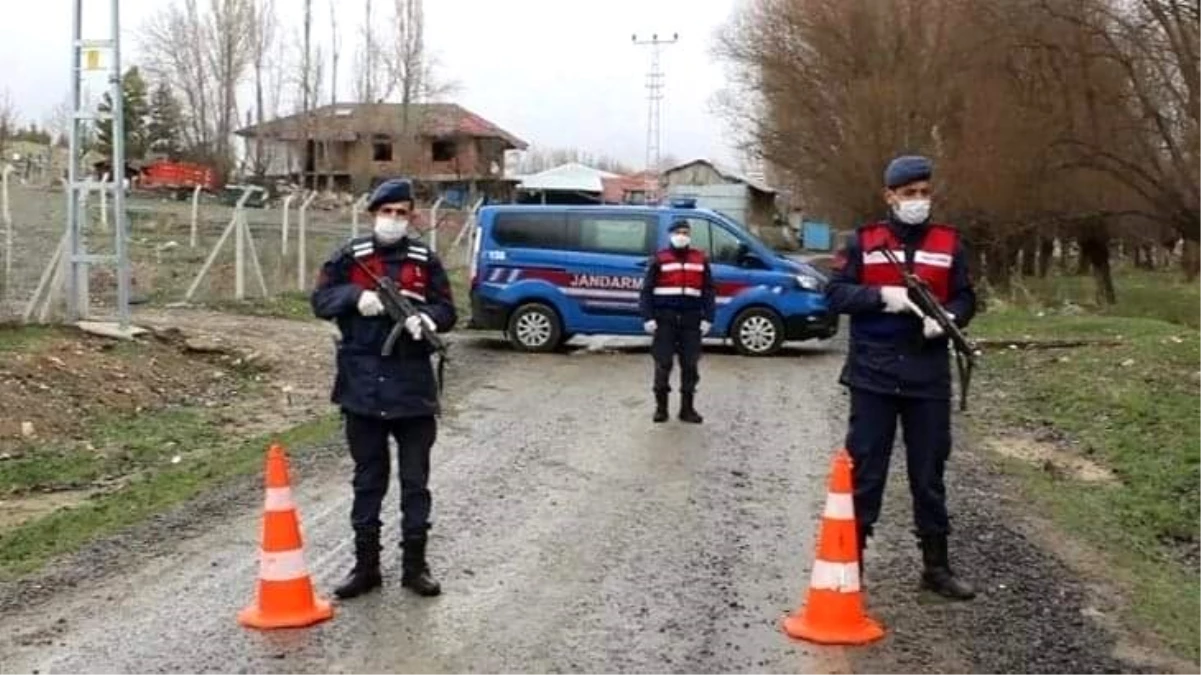Aksaray\'da bir köy korona virüs nedeniyle karantinaya alındı