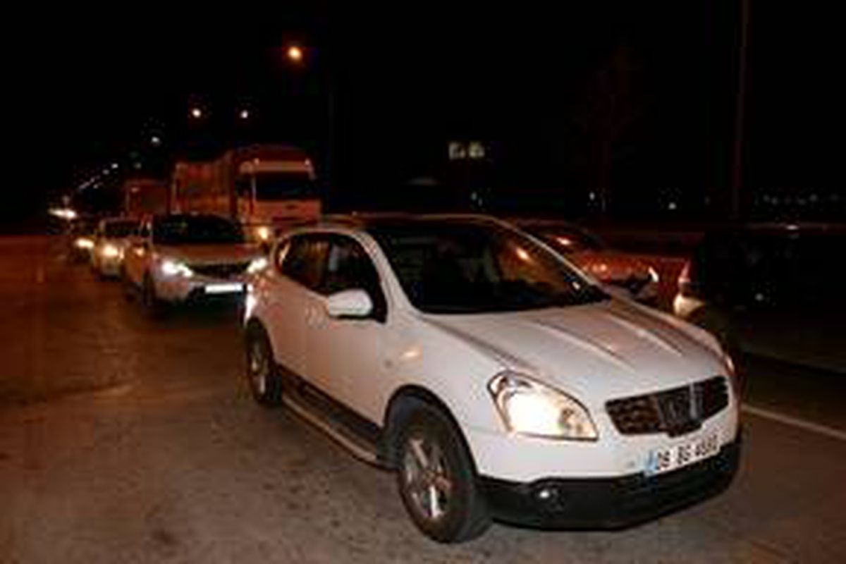 Eskişehir\'e araç giriş çıkışı durduruldu
