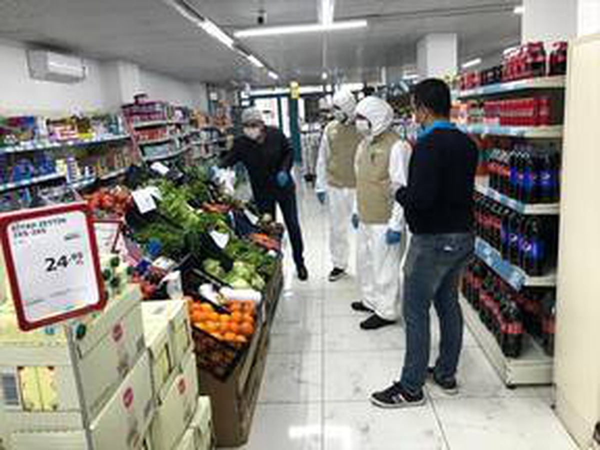 Kozluk\'ta koronavirüs tedbirleri